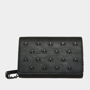 NWT Betsey Johnson XO Skull Crossbody Purse